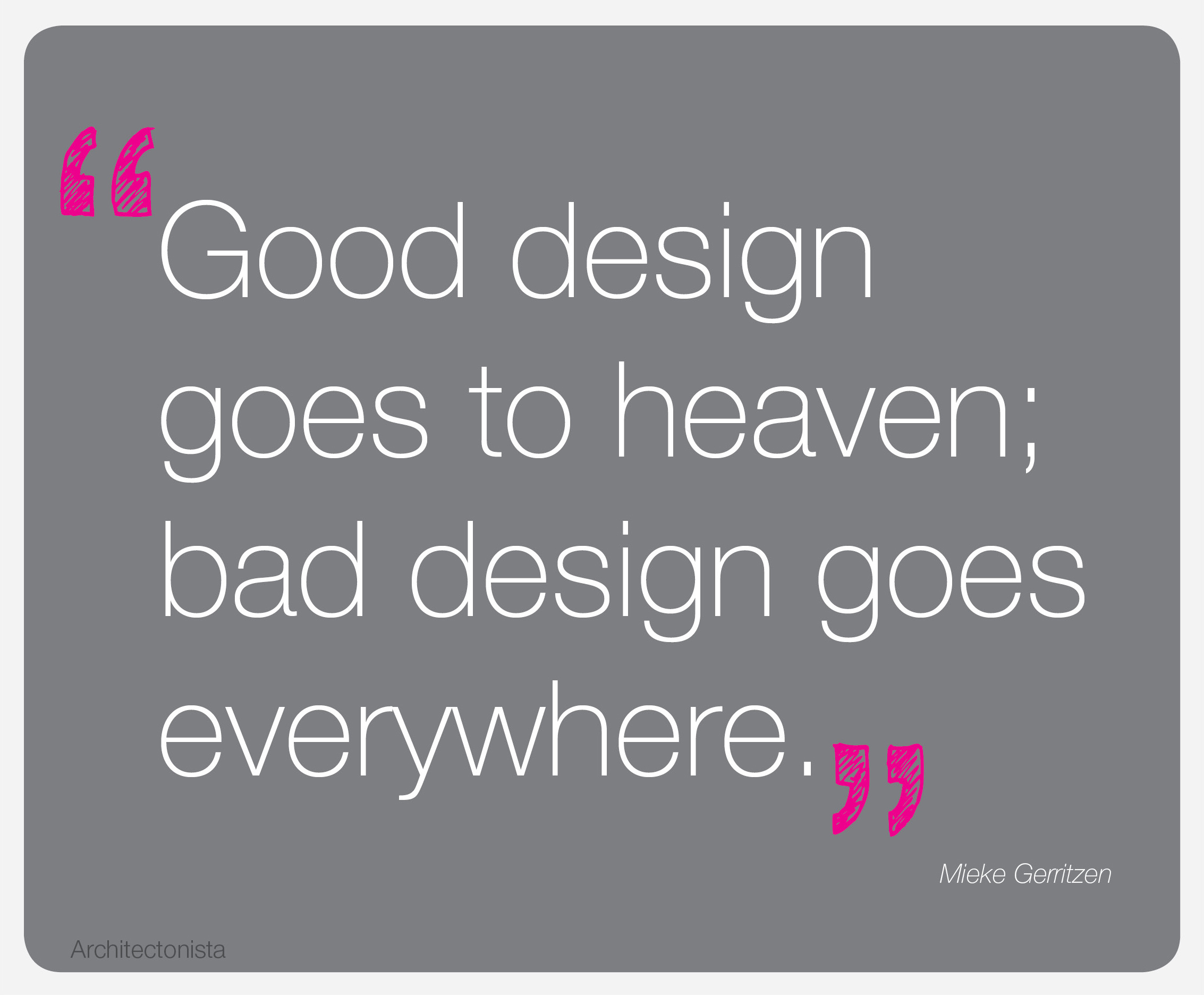 Design Quote « The Architectonista